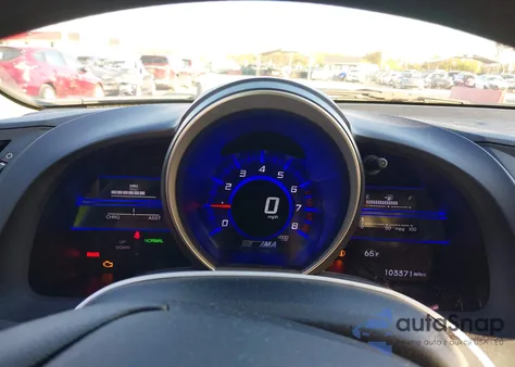 2011 Honda Cr-Z from USA, damaged, VIN JHMZF1C46BS010452